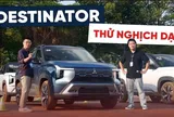 Cầm lái Mitsubishi Destinator: 6 bài sa hình ‘khét lẹt’ này biết luôn xe cầu trước 1.5L 7 chỗ thật sự sẽ thế nào!