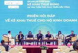 Ưu tiên hỗ trợ hộ kinh doanh kê khai thuế