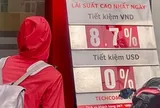 Lãi suất ngân hàng hôm nay 18/3: Nhiều ngân hàng nâng mức lãi suất vượt 8%/năm