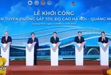 Khởi công tuyến đường sắt tốc độ cao Hà Nội - Quảng Ninh trị giá hơn 5,6 tỉ USD