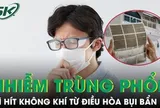 Dùng điều hòa lâu ngày không vệ sinh, người đàn ông 32 tuổi nhập viện vì viêm phổi nặng
