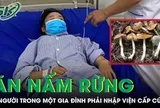 Ăn nấm rừng, 4 người trong một gia đình phải nhập viện cấp cứu