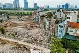 Cận cảnh đại công trường chuẩn bị xây hầm chui Tây Thăng Long hơn 1.100 tỷ đồng