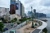 Cầu đi bộ nghìn tỷ nối 2 khu đất vàng ở TP.HCM tăng tốc về đích
