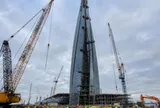 Phát hiện Nga đổ 19.000 m3 bê tông liên tục trong 49 giờ trên nền đất ven biển, một công trình xoắn ốc đồ sộ dần lộ diện