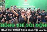 Sôi động không khí ‘Ngày Dinh dưỡng cộng đồng Việt Nam’ Lần 7 với hàng nghìn người tham gia