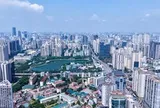 Ngắm “lá phổi xanh” giữa những tòa nhà cao tầng ở Hà Nội