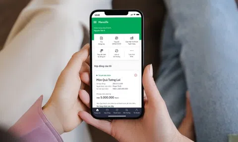 Manulife ra mắt ứng dụng quản lý hợp đồng bảo hiểm