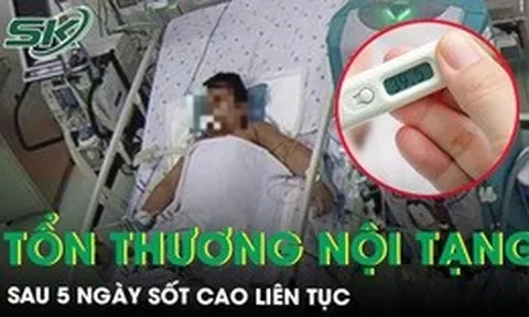 Bé trai 7 tuổi tổn thương nội tạng nặng sau 5 ngày sốt cao liên tục