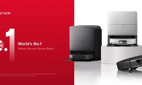 Roborock trở thành thương hiệu robot làm sạch thông minh số 1 thế giới, theo IDC