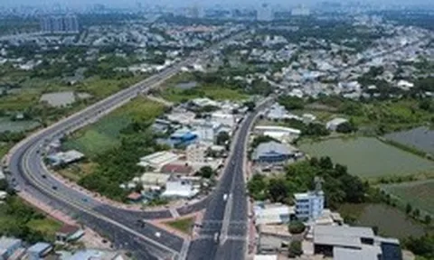 Hình ảnh dự án mở rộng Quốc lộ 50 tăng tốc về đích