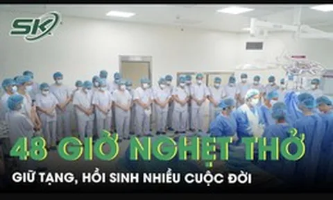 48 giờ nghẹt thở giữ tạng, hồi sinh nhiều cuộc đời