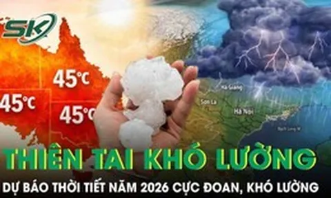 Cảnh báo thời tiết cực đoan năm 2026: Thiên tai mưa bão khó lường