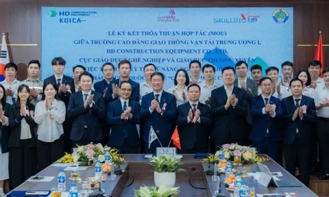 HD Construction Equipment hỗ trợ đào tạo đội tuyển quốc gia Việt Nam tham dự kỳ thi Kỹ năng nghề thế giới