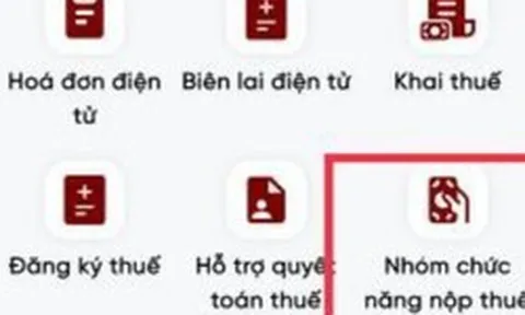 Hướng dẫn liên kết tài khoản ngân hàng với Etax Mobile