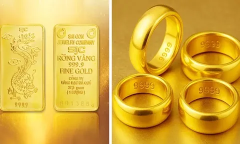 Giá vàng chiều nay (22/4): Vàng miếng SJC và nhẫn tái lập mốc 170 triệu đồng/lượng