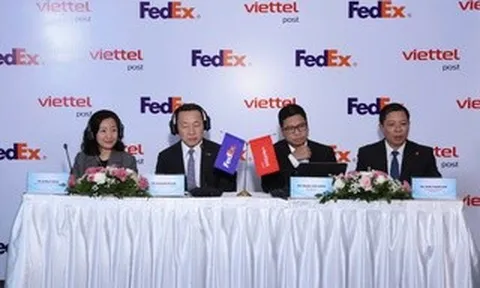 FedEx "bắt tay" Viettel Post tăng cường mạng lưới chuyển phát tại Việt Nam