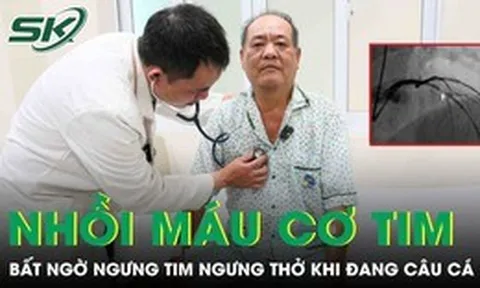 Đang câu cá, người đàn ông bất ngờ ngưng tim, ngưng thở