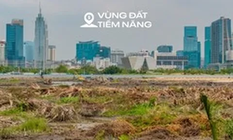 Toàn cảnh khu đất chỉ cách phường Sài Gòn một cây cầu, vừa khởi công xây dựng trung tâm hành chính gần 30.000 tỷ