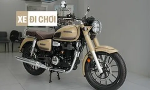 Mô tô cho dân chơi Honda CB350C về Việt Nam: Máy to hơn SH 350i, nguồn gốc nhập khẩu khiến nhiều người bất ngờ