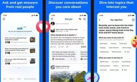 Meta ra mắt ứng dụng giống Reddit