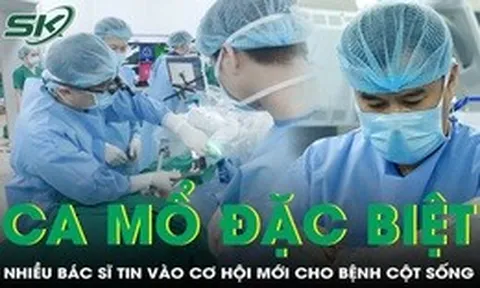 Chứng kiến ca mổ đặc biệt, nhiều bác sĩ tin vào cơ hội mới cho người bệnh cột sống