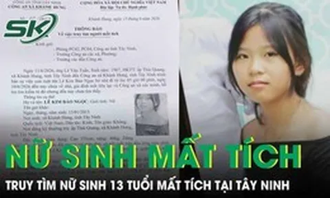 Truy tìm nữ sinh 13 tuổi mất tích khi đi mua đồ ăn, hé lộ cuộc gọi cuối cùng về gia đình