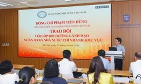 Phó Thống đốc Phạm Tiến Dũng chia sẻ định hướng ứng dụng công nghệ và chuyển đổi số ngành Ngân hàng