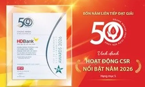 HDBank: Tăng trưởng ấn tượng song hành cùng trách nhiệm cộng đồng