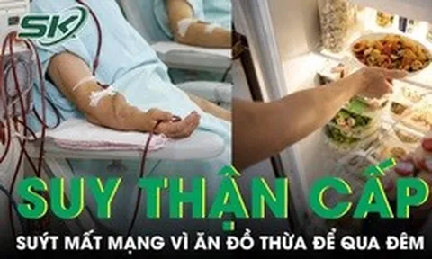 Thói quen tiết kiệm ăn đồ thừa để qua đêm, người đàn ông suýt mất mạng vì suy thận cấp