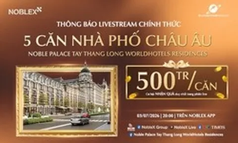 Tối 3/7, Sunshine Group tái xuất đường đua livestream BĐS: Hé lộ quỹ căn đặc biệt, quà tặng lên tới 500 triệu/căn