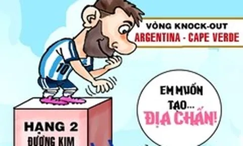 Cape Verde - Argentina: Em muốn tạo địa chấn!
