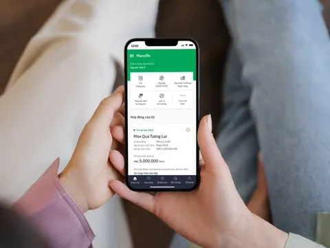 Manulife ra mắt ứng dụng quản lý hợp đồng bảo hiểm