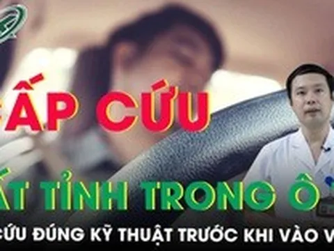 Cấp cứu khi phát hiện người bất tỉnh trong ô tô