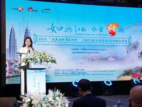 Sự kiện quảng bá du lịch văn hoá "Thượng Nhiêu tươi đẹp, non nước hữu tình" 2025 với chủ đề "Giang Tây hữu tình, phong cảnh độc đáo" được tổ chức tại Malaysia