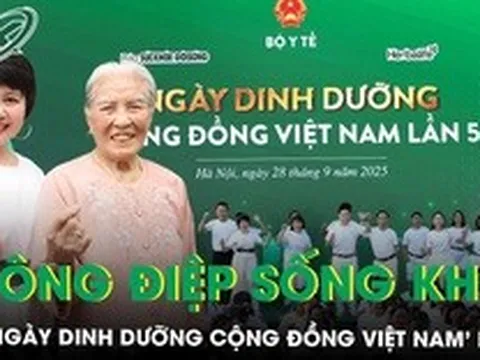 Hàng nghìn người dân hưởng ứng mạnh mẽ thông điệp sống khỏe tại ‘Ngày Dinh dưỡng Cộng đồng Việt Nam’ lần 5
