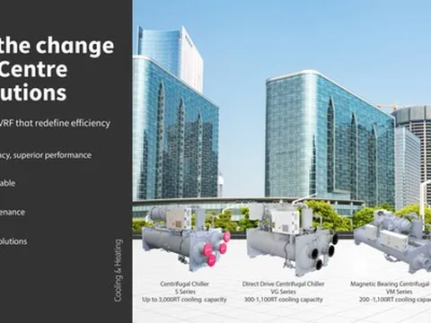 Các giải pháp HVAC của Hitachi mang lại tính bền vững cho sự phát triển bùng nổ của các trung tâm dữ liệu tại Đông Nam Á