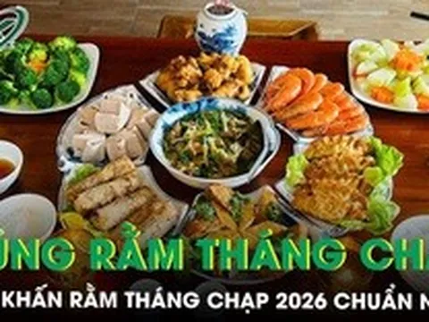 Văn khấn Rằm tháng Chạp 2026 chuẩn nhất để rước may mắn tài lộc cho gia chủ