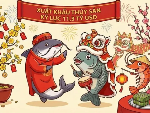 XK thủy sản 2025 kỷ lục 11,3 tỷ USD: 1 DN bán cá rô phi có lợi nhuận tăng gấp 21 lần, "Nữ hoàng cá tra" Vĩnh Hoàn hụt hơi Q4, Vua tôm Minh Phú thoát lỗ