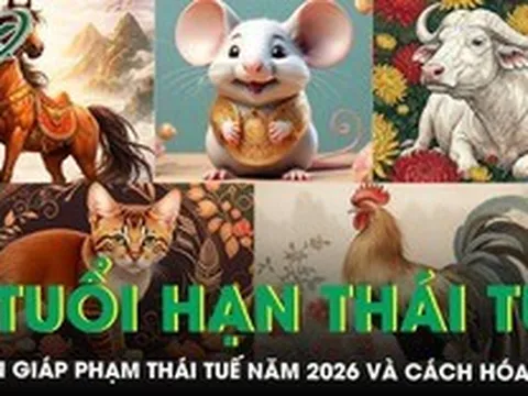 5 con giáp phạm Thái Tuế năm Bính Ngọ 2026 và cách cúng giải hạn hiệu quả