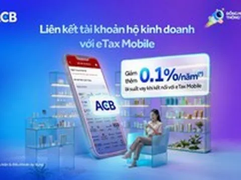 Một ngân hàng giảm lãi vay cho hộ kinh doanh khi kết nối eTax Mobile