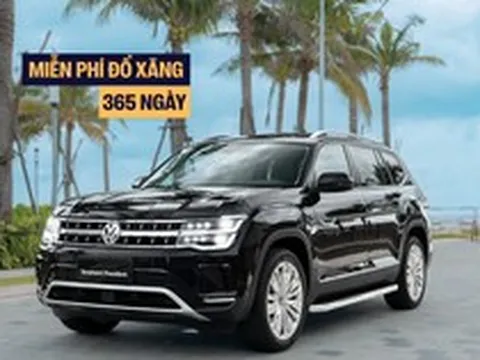 Volkswagen ‘tặng xăng’ cho khách Việt mua xe: Quy đổi tới gần 1.200 lít, có thể đi được cả năm