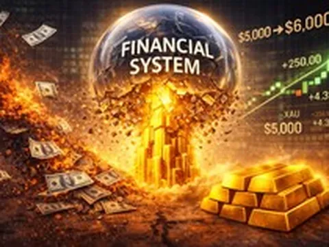 Vàng bốc hơi hàng trăm USD, người mua lỗ tiền tỷ: Vì sao chuyên gia vẫn nói đến "thời điểm 6.000 USD"?