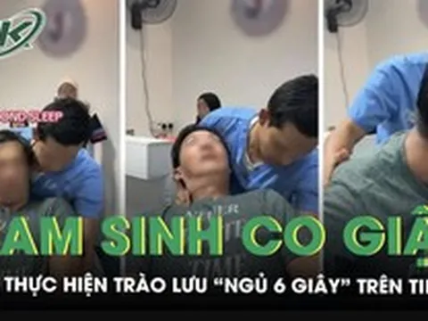 Nam sinh co giật sau khi thực hiện trào lưu 'ngủ 6 giây' trên TikTok