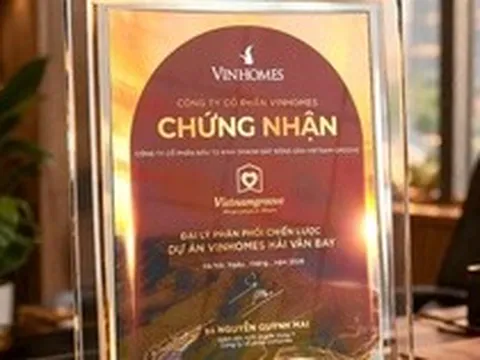 Vietnamgroove trở thành đại lý phân phối chiến lược dự án Vinhomes Hải Vân Bay