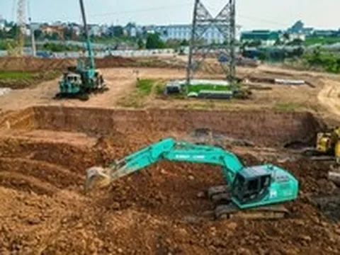 Cận cảnh cụm dự án hồ điều hoà 25ha hơn 1.100 tỷ đồng chống ngập phía Tây Hà Nội