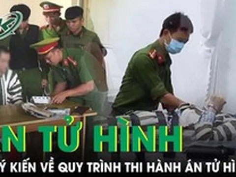 Bộ Công an lấy ý kiến về thi hành án tử hình bằng tiêm thuốc độc