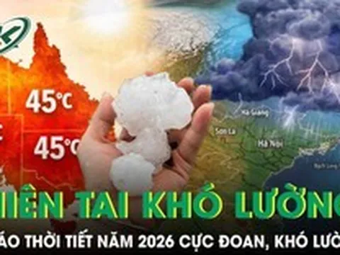 Cảnh báo thời tiết cực đoan năm 2026: Thiên tai mưa bão khó lường