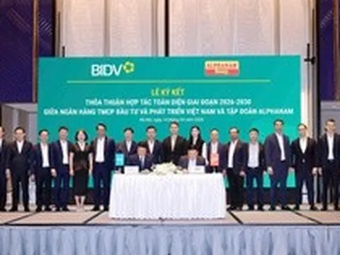 BIDV – Alphanam ký kết hợp tác thúc đẩy phát triển quần thể nghỉ dưỡng quốc tế tại Sa Pa