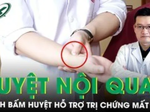 Hướng dẫn cách bấm huyệt nội quan cải thiện mất ngủ